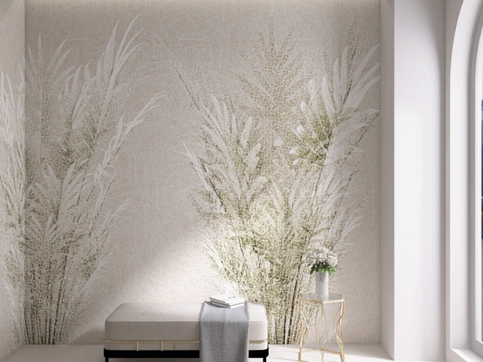 HEDGE - Wallpaper with floral pattern _ Rimura