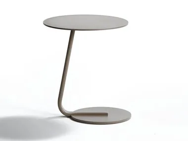 KEY WEST - Round aluminium garden side table _ Roberti