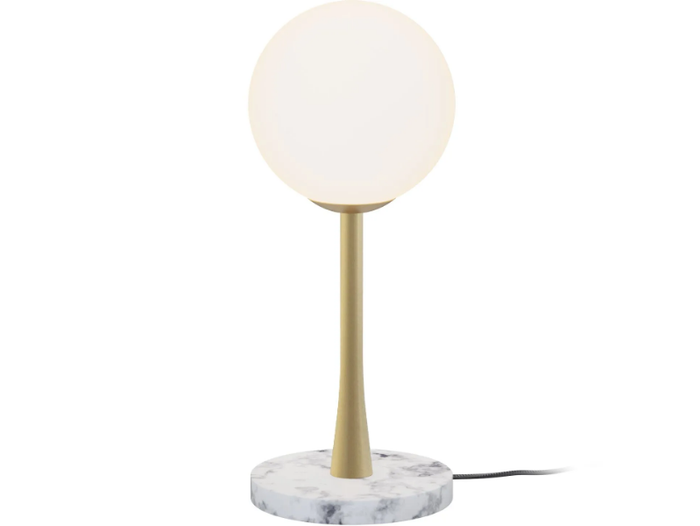 RICARDA - Marble and brass table lamp _ Robin