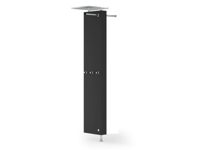 MONOLITH - Wall-mounted glass and steel coat rack _ Rosconi