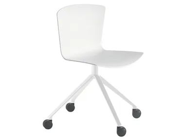 SLAM - Polypropylene office chair with castors _ SELLEX