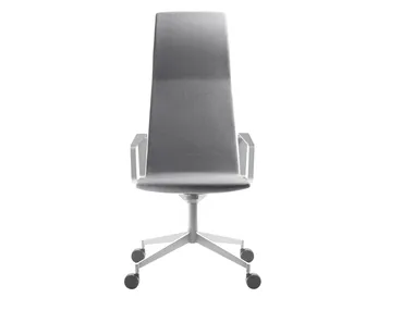 SWING - Fabric office chair with armrests with 4-Spoke base _ SELLEX