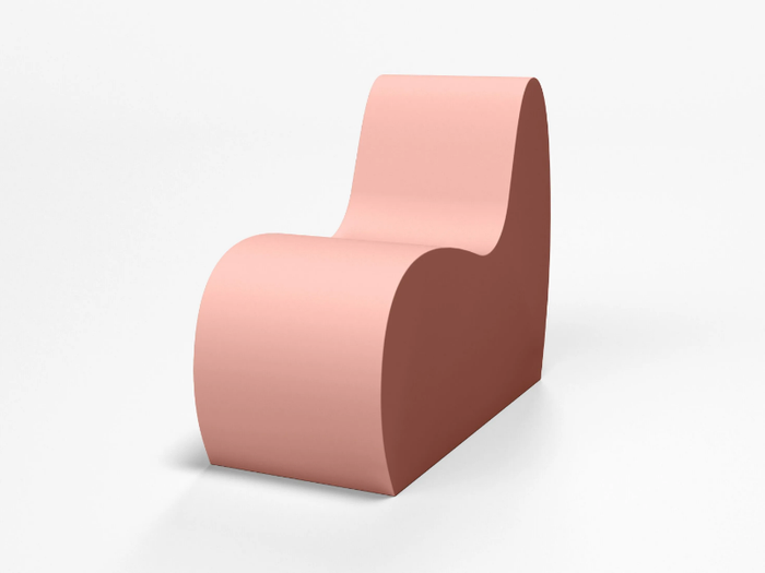 S1 - Coated foam armchair _ SIXINCH