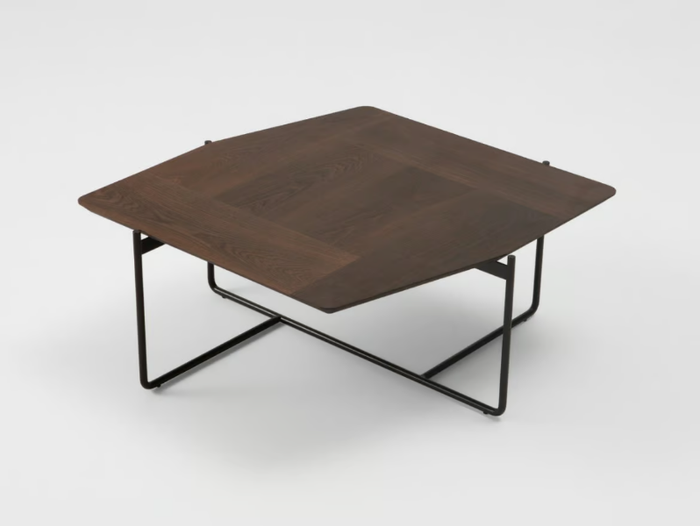 MIMESIS - Low square wooden coffee table _ SKEMA