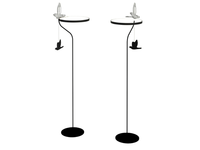 FLIGHT SHADOWS - LED steel floor lamp _ SVITANOK