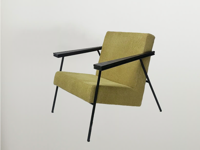 SHODY - Fabric easy chair with armrests _ SVITANOK