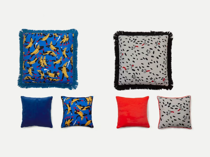 FLORA & FAUNA - Square fabric cushion _ Sancal