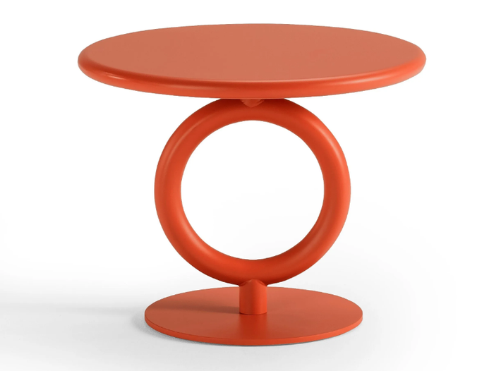 TOTEM - Steel and MDF high side table _ Sancal