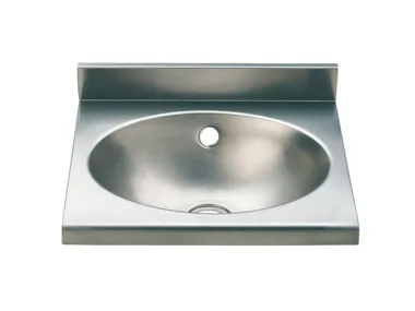 2014 - Oval single stainless steel washbasin _ Saniline