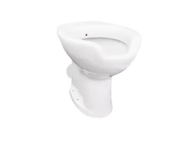 BASIC - Floor mounted Vitreous China toilet for disabled with bidet _ Saniline