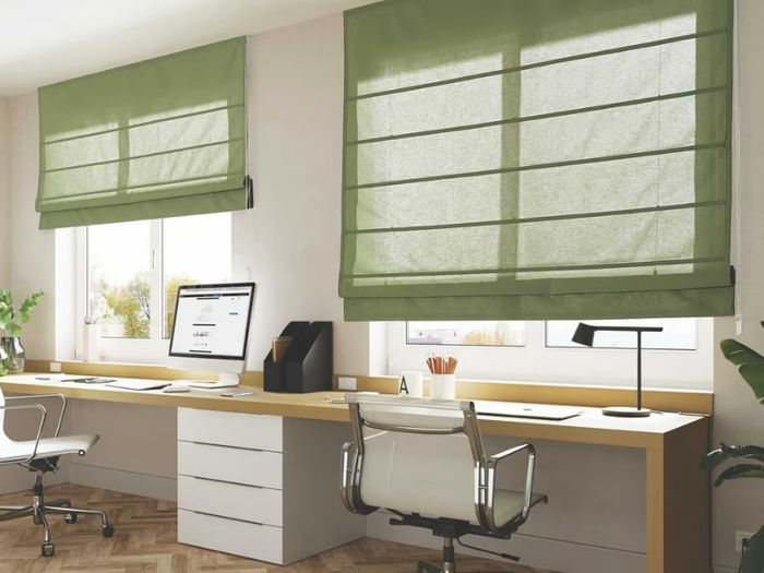 Roman blind - Fabric roman blind _ Saxun