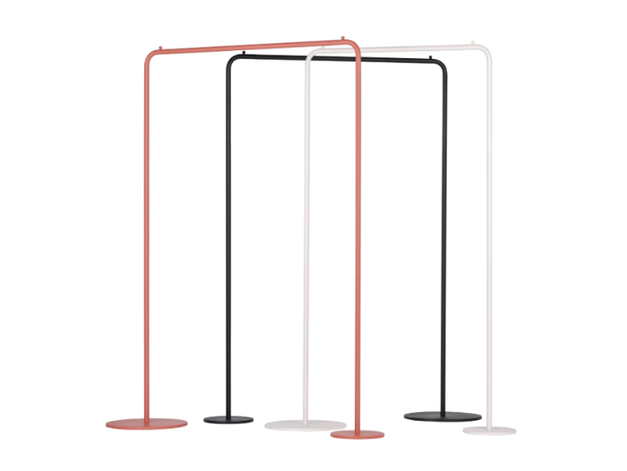 KAMI - Powder coated steel coat stand _ Schönbuch