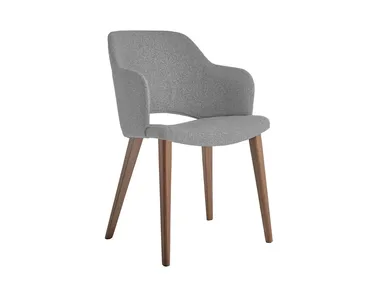 BOLD - Upholstered chair with armrests _ Sedex