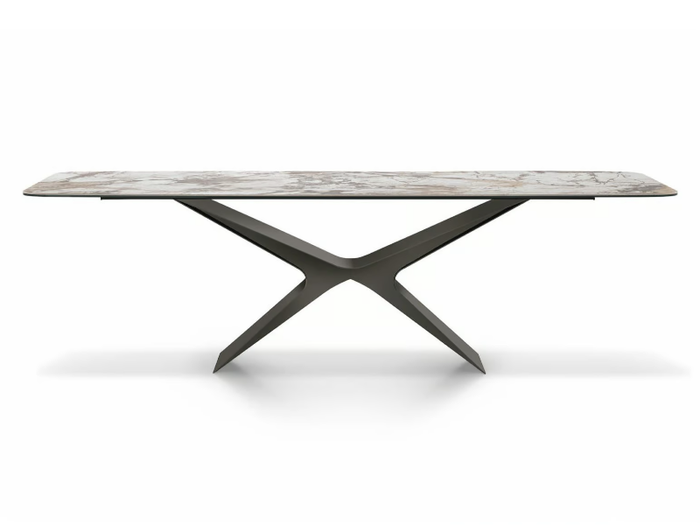 BALTIK - Rectangular ceramic table _ Sedit