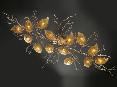 OUTONO FAGUS LARGE - Handmade bronze ceiling lamp _ Serip