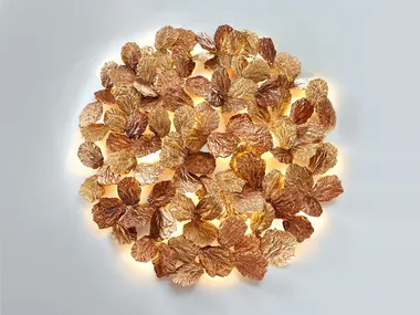 PATHLEAF FOLIAGE LARGE - Bronze wall lamp / ceiling lamp _ Serip