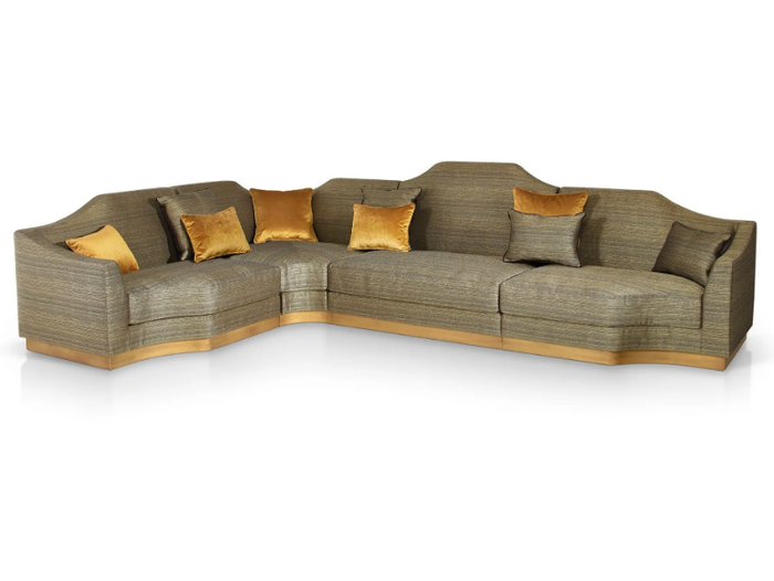 BORGIA - Modular sectional fabric sofa _ Sicis