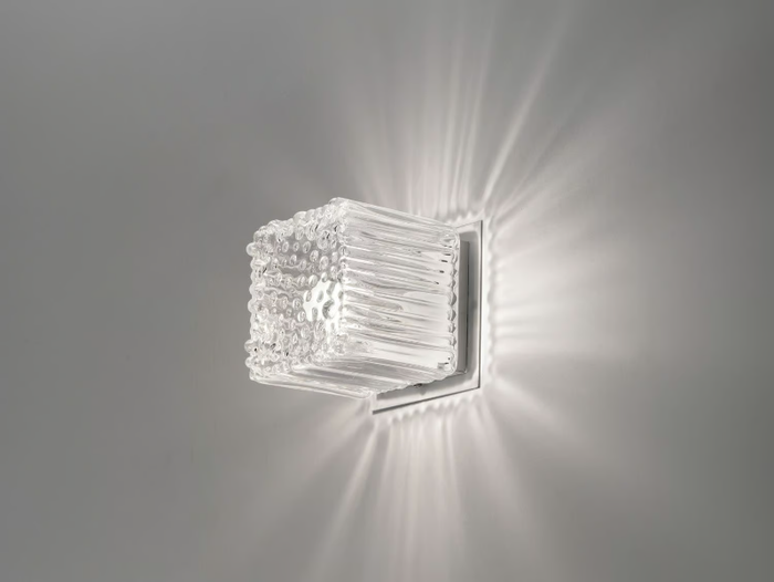 CUBETTI LA 609 - Murano glass wall light _ Siru