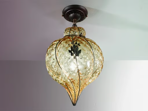 GOCCIA MC 111 - Murano glass ceiling lamp _ Siru