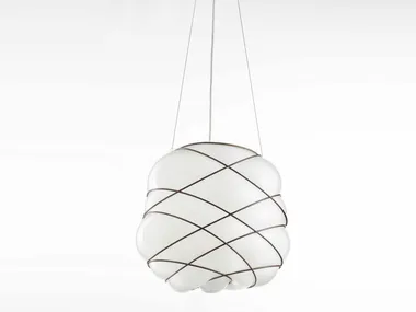 NUAGE MS 436 - Murano glass pendant lamp _ Siru