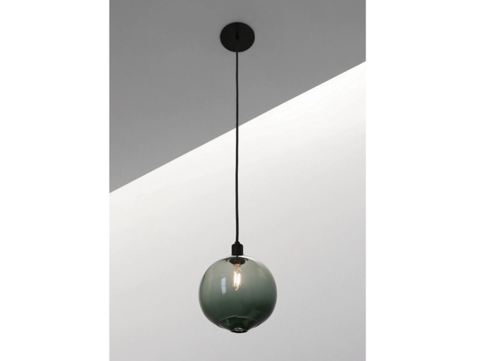 DRAPE - LED blown glass pendant lamp _ SkLO