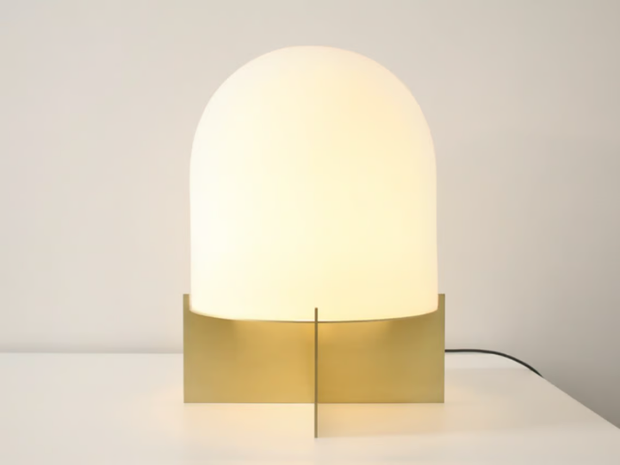 DOME - LED blown glass table lamp _ SkLO