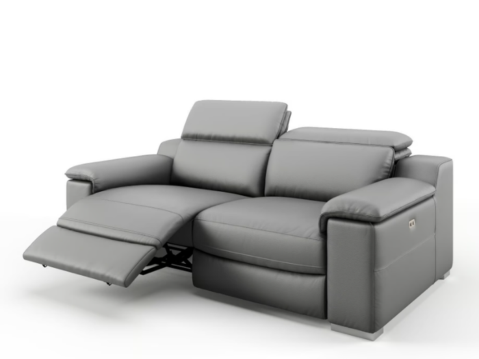 MACELLO - 2 seater leather sofa _ Sofanella