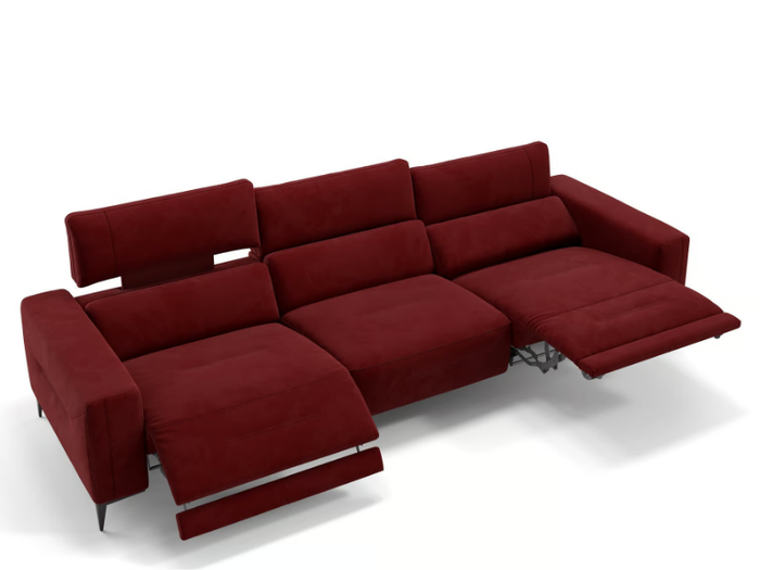 TERAMO XXL - 3 seater fabric sofa _ Sofanella