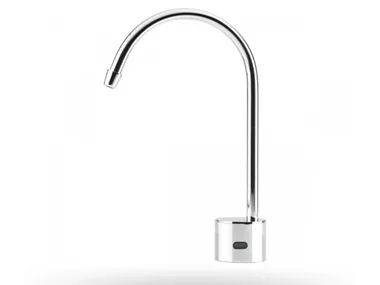 COOL TFG - Electronic chromed brass tap for public WC _ Stern