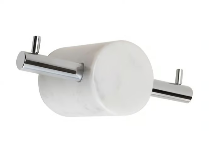 EQUILIBRIUM EQM 13 - Double marble robe hook _ Stilhaus