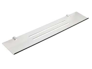 HASHI - Stainless steel bathroom wall shelf _ Stilhaus