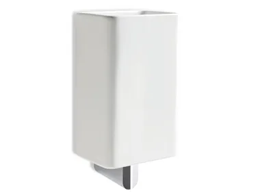 LIVING - Wall-mounted ceramic toothbrush holder _ Stilhaus