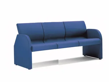 ONE 403 - Fabric bench seating with back _ TALIN