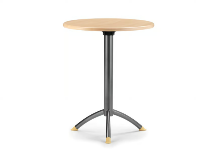 KOMBY 940 W - Round MDF table with 4-star base _ TALIN