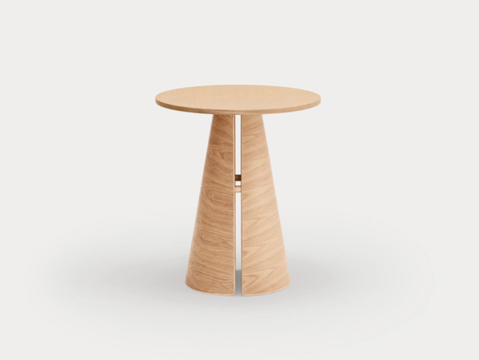 CEP - Round wooden coffee table _ TEULAT