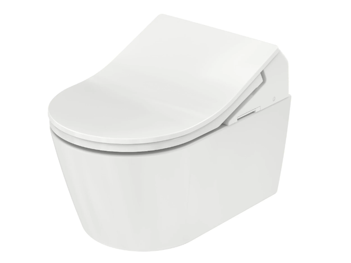 WASHLET® RX EWATER+ AUTO FLUSH - Wall-hung ceramic toilet with spray with bidet _ TOTO