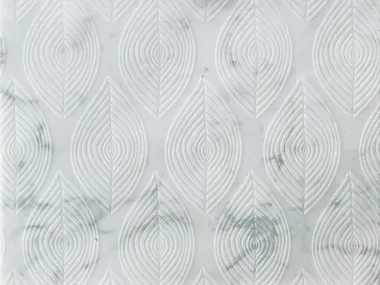 FOGLIE CARRARA - Marble wall/floor tiles _ TWS