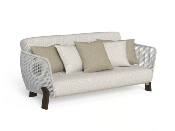 ARGO-WOOD - 2 seater fabric garden sofa _ Talenti