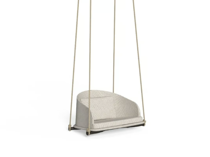 CLEOSOFT-WOOD - Fabric garden hanging chair _ Talenti