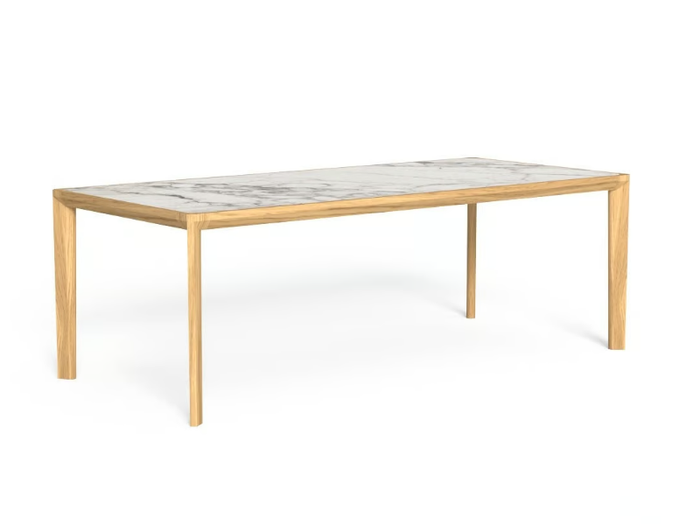 CLEOSOFT-WOOD - Rectangular dining table _ Talenti