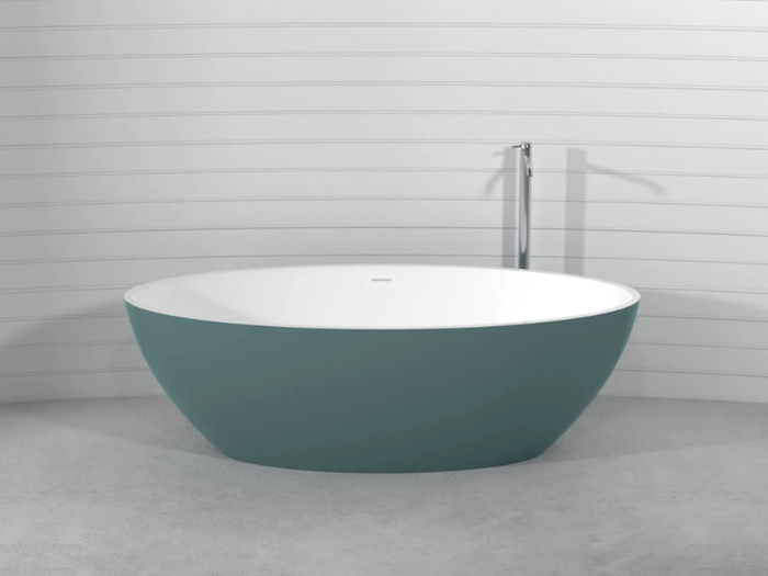 OV VATO6 - Oval Pietraluce® bathtub _ Technova