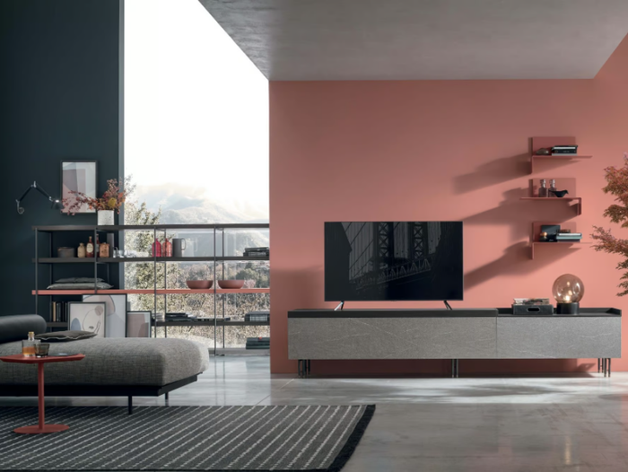 ATLANTE UNIT AT104 - Sectional storage wall _ Tomasella