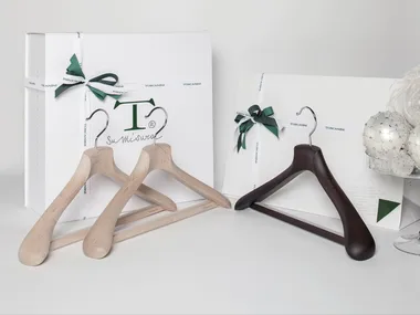 MARCELLO JACKET GIFT BOXES - Beech clothes hanger _ Toscanini