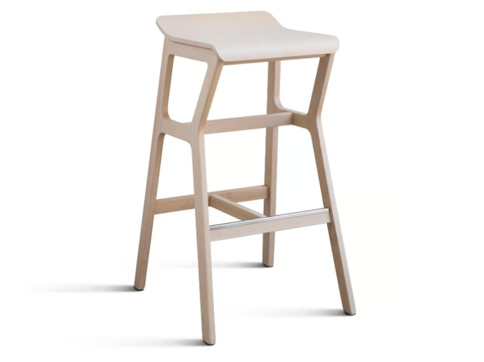 NHINO - High wooden barstool _ TrabA'