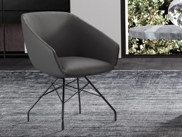 FLORENCE - Fabric easy chair with armrests _ Tremolada