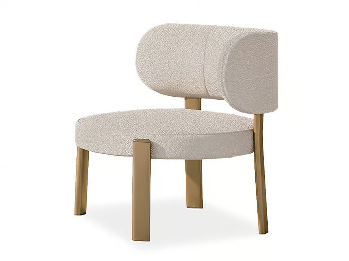 ROMA - Fabric easy chair _ Turri