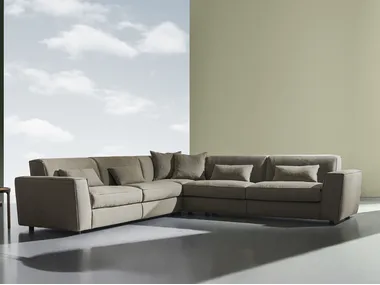 NEWPORT - Corner sectional fabric sofa _ Twils