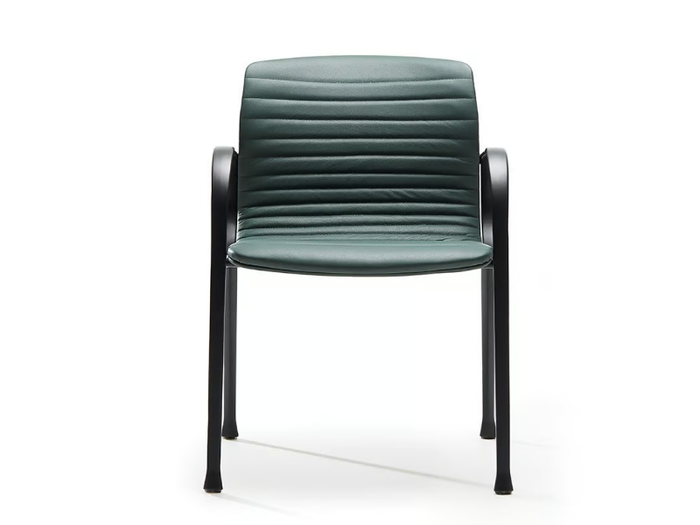 UNION GUEST - Upholstered chair with armrests _ VAGHI