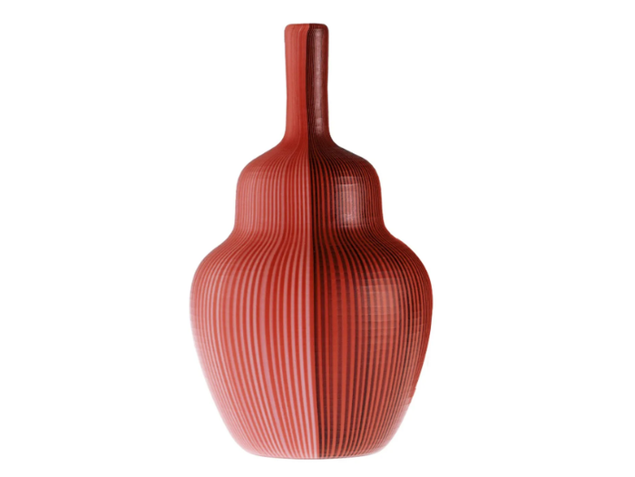 TESSUTI BATTUTI - Handmade blown glass vase _ VENINI