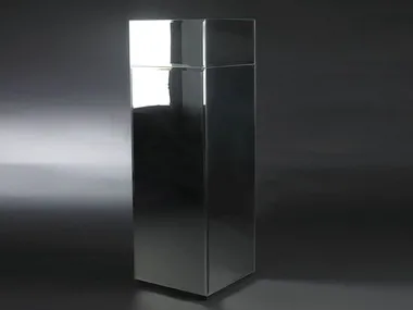 SPECCHIO - Mirrored glass pedestal _ VGnewtrend